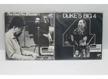SEALED Duke Ellington This One's For Blanton & Big 4 45rpm On Pablo Records- Limited Edition #047 TAS 100 Jazz