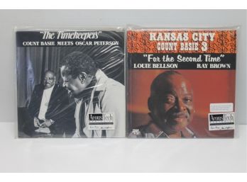 SEALED Count Basie Meets Oscar Peterson Timekeepers & Kansas City 3 Ultimate Edition No 047 180g 45rpm Records