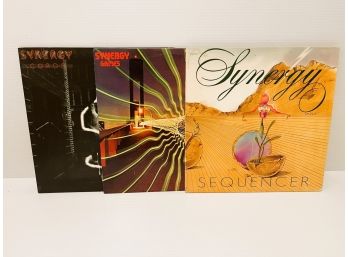 Synergy Gatefold Albums, Sequencer & Cord (Clear) And Games, By Larry Fast On Passport Records