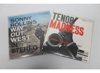 SEALED Sonny Rollins Way Out West & Tenor Madness 45rpm On Prestige Records- Limited Edition #047 TAS 100 Jazz