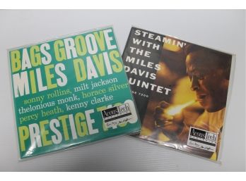 SEALED Miles Davis Bags Groove & Steamin' With On 45rpm Prestige Records - Limited Edition #047 Top 25 Jazz