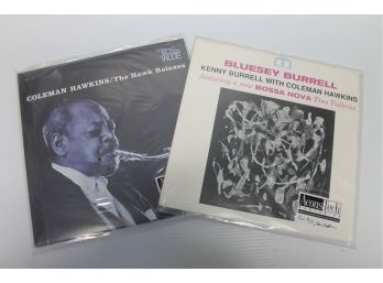SEALED Coleman Hawkins Hawk Relaxes & Bluesey Burrell On 45rpm Moodsville Records- Ltd Ed. #047 TAS 100 Jazz