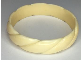 Nice Antique Carved Bone Bracelet - Very Well Done - We Have Several Lots Of Carved Bone In This Auction