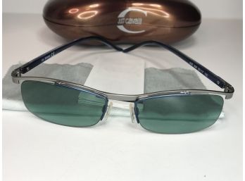 Fantastic Brand New $169 ROBERTO CAVALLI / JUST CAVALLI Unisex Green Lens Sunglasses - Great Gift Item !
