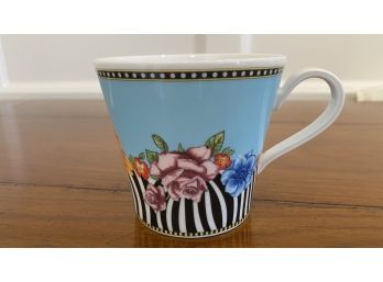A VERSACE Hot Flowers Mug Rosenthal Made In Germany