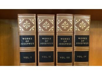 A  Set Of  4 Books Works Of Josephus  Vol. I, II, III, IV, Baker Book House