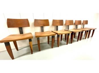 Chris Lehrecke Mid Century Modern Art Dining Chairs