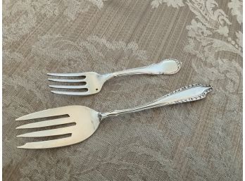 Vintage Lunt Sterling Silver Infant Fork
