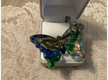 Stunning Butterfly Pendant - Lot #8