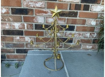 Contemporary Golden Christmas Tree
