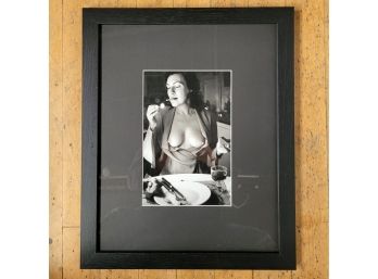 C 2000 Framed Helmut Newton Photo Engraving