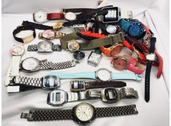 Grouping Of Estate Watches #1