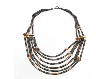 Unique Tribal Style Bib Necklace