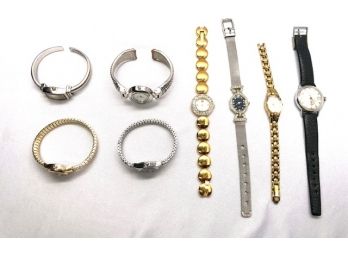 Grouping Of 8 Vintage Estate Watches