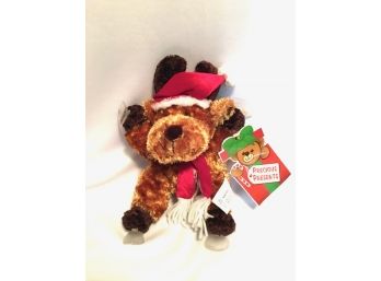 Charming Holiday Reindeer Plush W/ Suction Cups