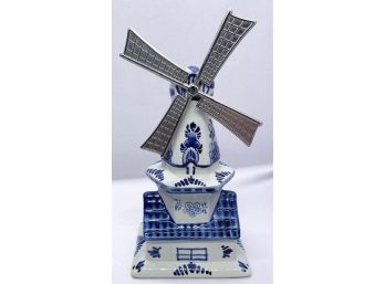 Vintage Delft Hand Painted Windmill.