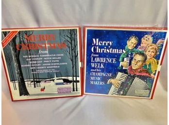 Duo Of Holiday Music Collection Records
