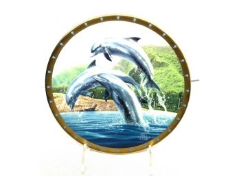 Bottlenose Dolphins Plate By Lenox