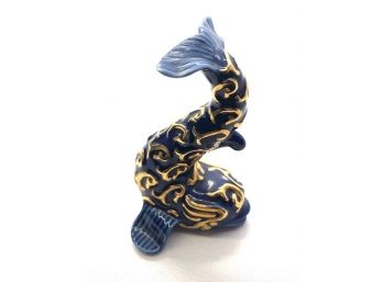 Lenox Blue Diver Porcelain Dolphin