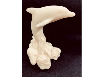 Lenox Treasury Of Dolphins Collection Sandstone Dolphin Figure EUC