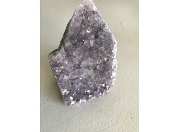1 LB 4oz, Amethyst Crystal Geode, 4 Inches Tall