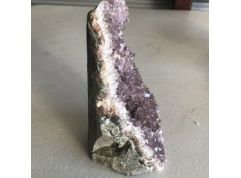 2LB 8oz ,Amethyst Crystal Geode, 7 Inches Tall