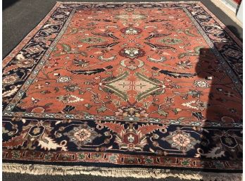 10 Feet 2 Inches By 8 Feet 4 Inches, Hand Knotted Persian Rug