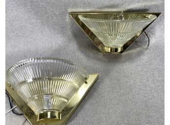 Pair Of Sconce Style Light Fixture