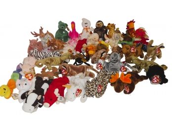 Group  4  Lot Of 40 TY Beanie Babies Mint With Original Tags