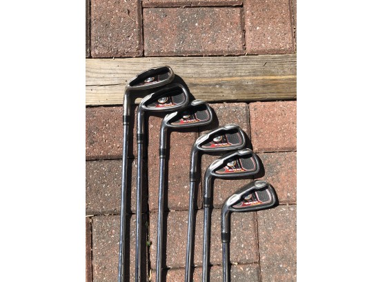 Taylor Made Burner Plus Lefty Irons (4, 5, 6, 7, 8 And A)
