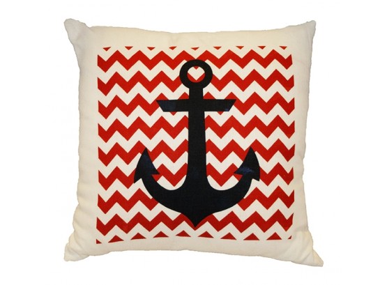 Anchor Pillow By Juniper Road Collection - Brand New