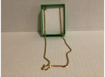 14K Yellow Gold  Chain - Approximately 16 Inches In Length