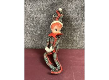 Vintage 1960s Knee Hugger Elf On The Shelf