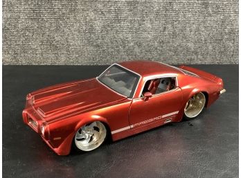 Jada Toys Maroon 1970 Firebird Diecast Car (scale 1:24)