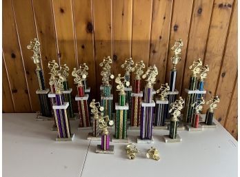 Lot Of BMX Trophys, Many From Foothills BMX