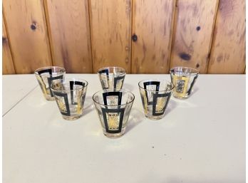 Set Of 6 Vintage Glasses