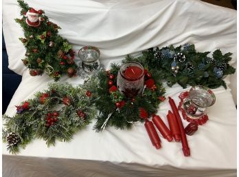 Christmas Candle & Tabletop Decor Collection