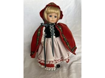 Vintage Little Red Riding Hood Doll