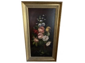 Framed Floral  Painting