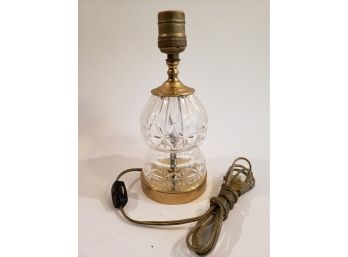 Waterford Parlor Or Vanity Lamp