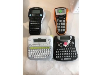 Label Printer Lot With Accessories
