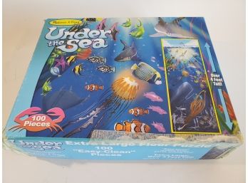 Melissa And Doug Four Foot Under The Sea Puzzle