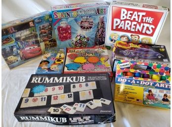 Kids Game And A Craft Lot