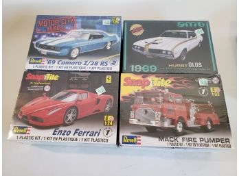 Four New In Box Toy Car Models