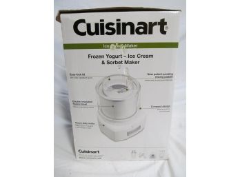 Cuisinart Ice Cream And Yogurt Maker - New