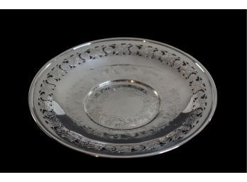 Silver Plate 10' Serving Tray