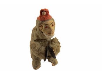 1950's Collectable Rare Windup Toy Monkey Playing Cymbals