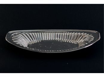 Oblong Silver Plate 13' Serving Plate