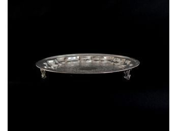 12' English Silver Plate Tray
