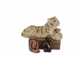 LOT Collectable Bengal & CubToy & Schuco Piccolo Teddy Bear & Porcelain Teddy Bear